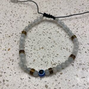 Greek evil eye bracelet adjustable